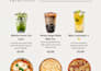 create modern food menu and restaurant menu design